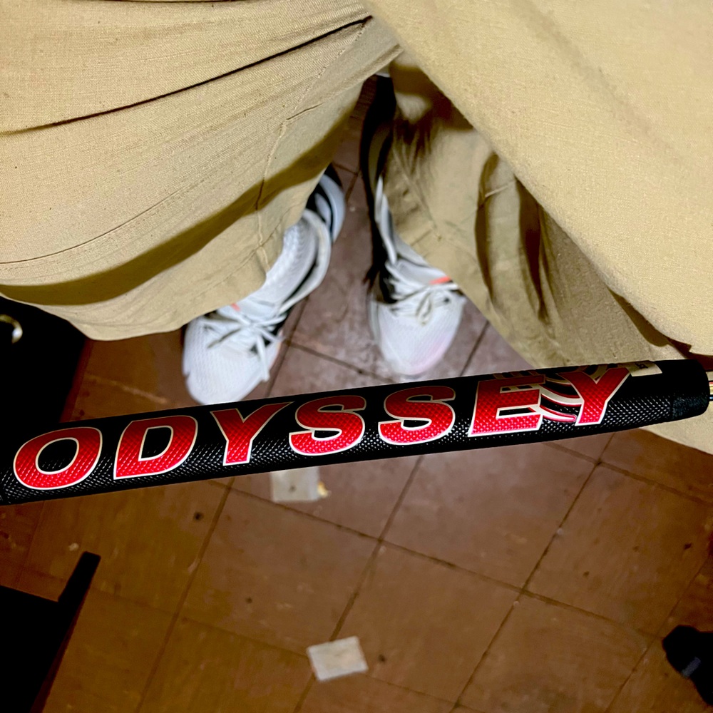New Oddyssey Rossi Putter by Callaway Right Handed Oversized Grip 35’ Long